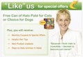 Free Can of Halo Cat or Dog Food