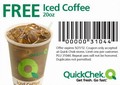 Quick Chek - Free Iced Coffee