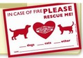 Rescue Me - Window Cling Rescue Me - Window Cling