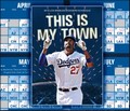 2010 Dodger Pocket Schedule