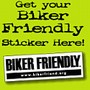 Bike Friendly Bumper Stickers