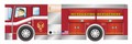 Free Kids Firetruck Foldup Activity Sheet