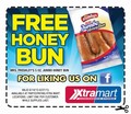 Free Honey Bun at Xtra Mart 