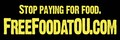 Free Food Laptop Sticker